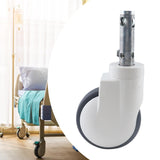 Maxbell Swivel Stem Caster Transport Castors Wheel for Hospital Beds Mop Bucket Cart Style A