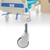 Maxbell Swivel Stem Caster Transport Castors Wheel for Hospital Beds Mop Bucket Cart Style A
