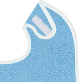 Maxbell Maxbell 3Pcs Adult Bibs Reusable Large Adult Feeding Bibs for Elderly Unisex Seniors azure color