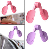 Maxbell Thigh Exerciser Compact Bodybuilding Universal Toner Floor Workout Equipment pink