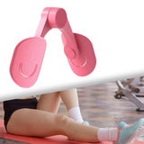 Maxbell Thigh Exerciser Compact Bodybuilding Universal Toner Floor Workout Equipment pink