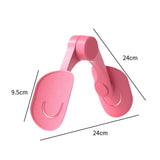 Maxbell Thigh Exerciser Compact Bodybuilding Universal Toner Floor Workout Equipment pink