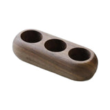 Maxbell Essential Oil Rack 3 Slots Collection Shelf Tray Wooden Essential Oil Holder