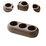 Maxbell Essential Oil Rack 3 Slots Collection Shelf Tray Wooden Essential Oil Holder