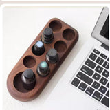 Maxbell Essential Oil Organizer Container Storage Collection Shelf Organizer 9 Slots