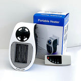 Maxbell Mini Heater AU Adapter with Remote Control Versatile for Home Office Kitchen