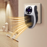 Maxbell Mini Heater AU Adapter with Remote Control Versatile for Home Office Kitchen
