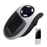 Maxbell Mini Heater UK Adapter with Remote Control Fan Heater for Home Study Kitchen