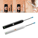 Maxbell Ear Cleaning Tool Rechargeable with Light for Phones Wireless Earwax Remover black