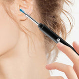 Maxbell Ear Cleaning Tool Rechargeable with Light for Phones Wireless Earwax Remover black