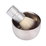 Maxbell Men Shaving Soap Bowl and Brush Kit for Valentine’S Day Gift Stainless Steel