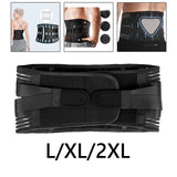 Maxbell Back Support Belt Lower Back Brace Flexible for Daily Wear Housework Fitness L