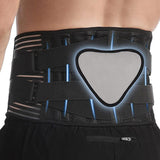 Maxbell Back Support Belt Lower Back Brace Flexible for Daily Wear Housework Fitness L