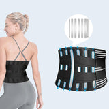 Maxbell Back Support Belt Lower Back Brace Flexible for Daily Wear Housework Fitness L