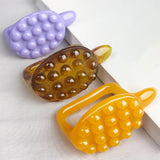 Maxbell Back Massage Massager Fascia Cellulite Massager for Back Full Body Belly Brown