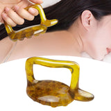 Maxbell Back Massage Massager Fascia Cellulite Massager for Back Full Body Belly Brown