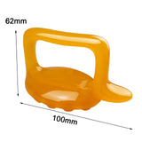 Maxbell Maxbell Back Massage Massager Fascia Cellulite Massager for Back Full Body Belly Yellow