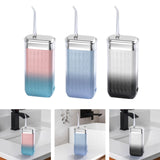 Maxbell Water Dental Flosser Powerful Electric Oral Irrigator for Home Travel Office gradient  pink