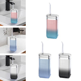 Maxbell Water Dental Flosser Powerful Electric Oral Irrigator for Home Travel Office gradient  pink