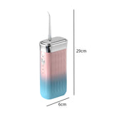 Maxbell Water Dental Flosser Powerful Electric Oral Irrigator for Home Travel Office gradient  pink