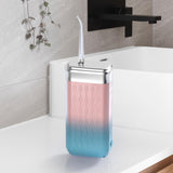 Maxbell Water Dental Flosser Powerful Electric Oral Irrigator for Home Travel Office gradient  pink