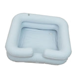 Maxbell Inflatable Wash Basin Bedside Hair Washing Tray for Bedridden Woman