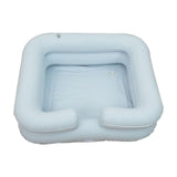 Maxbell Inflatable Wash Basin Bedside Hair Washing Tray for Bedridden Woman
