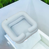 Maxbell Inflatable Wash Basin Bedside Hair Washing Tray for Bedridden Woman
