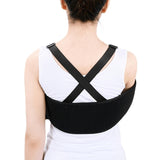 Maxbell Arm Sling for Shoulder Injuries Arm Brace for Torn Rotator Cuff Right Left Arm M black