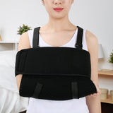 Maxbell Arm Sling for Shoulder Injuries Arm Brace for Torn Rotator Cuff Right Left Arm M black