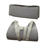 Maxbell Arm Sling for Shoulder Injuries Arm Brace for Torn Rotator Cuff Right Left Arm M grey