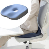 Maxbell Hemorrhoid Cushion Breathable Support Seat Pad Cushion for Chair Home Office blue