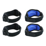 Maxbell 2 Pieces Breathable Patella Strap Adjustable Squats Patella Stabilizer Strap EVA
