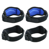 Maxbell 2 Pieces Breathable Patella Strap Adjustable Squats Patella Stabilizer Strap EVA