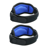 Maxbell 2 Pieces Breathable Patella Strap Adjustable Squats Patella Stabilizer Strap EVA