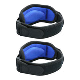 Maxbell 2 Pieces Breathable Patella Strap Adjustable Squats Patella Stabilizer Strap EVA