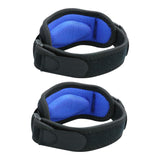 Maxbell 2 Pieces Breathable Patella Strap Adjustable Squats Patella Stabilizer Strap EVA