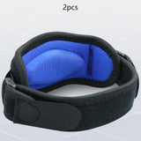 Maxbell 2 Pieces Breathable Patella Strap Adjustable Squats Patella Stabilizer Strap EVA