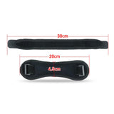 Maxbell 2 Pieces Breathable Patella Strap Adjustable Squats Patella Stabilizer Strap Silicone