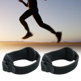 Maxbell 2 Pieces Breathable Patella Strap Adjustable Squats Patella Stabilizer Strap Silicone