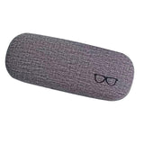 Maxbell Eyeglasses Case Concise Fits Most Glasses Box Large Case for Glasses Eyewear dark grey