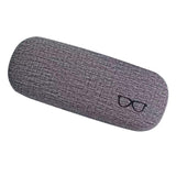 Maxbell Eyeglasses Case Concise Fits Most Glasses Box Large Case for Glasses Eyewear dark grey