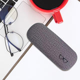 Maxbell Eyeglasses Case Concise Fits Most Glasses Box Large Case for Glasses Eyewear dark grey