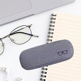 Maxbell Eyeglasses Case Concise Fits Most Glasses Box Large Case for Glasses Eyewear grey
