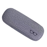Maxbell Eyeglasses Case Concise Fits Most Glasses Box Large Case for Glasses Eyewear grey