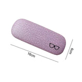 Maxbell Eyeglasses Case Concise Fits Most Glasses Box Large Case for Glasses Eyewear pink