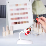 Maxbell Nail Polish Stand Display Nail Polish Organizer Tilted Manicure Bottle Stand White