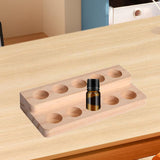 Maxbell Wooden Essential Oil Display Holder Essential Oil Display Holder for Holiday 2 layers