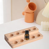 Maxbell Wooden Essential Oil Display Holder Essential Oil Display Holder for Holiday 2 layers