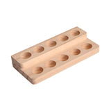 Maxbell Wooden Essential Oil Display Holder Essential Oil Display Holder for Holiday 2 layers